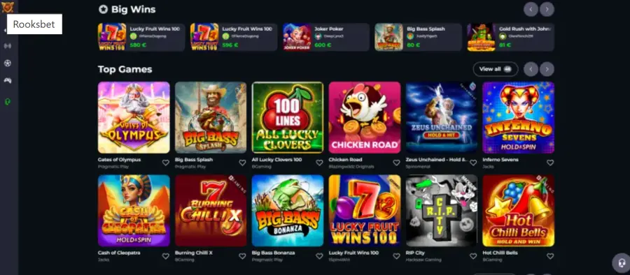 What is rooksbet app