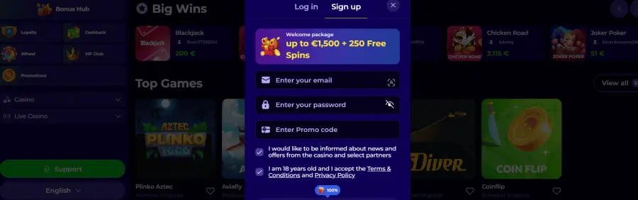 Rooksbet casino